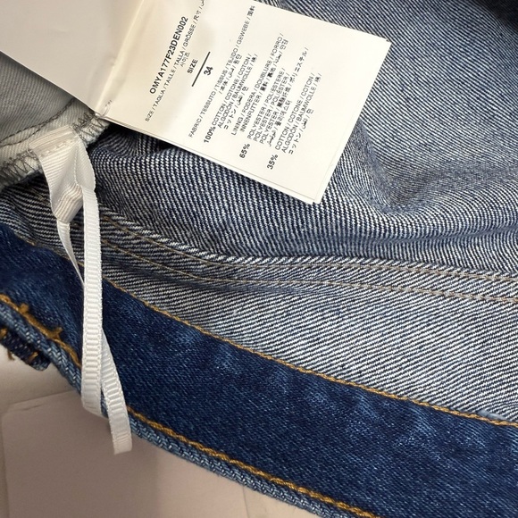 Off-White Skate Blue Jeans Brand New - 34 Waist - Picture 7 of 7